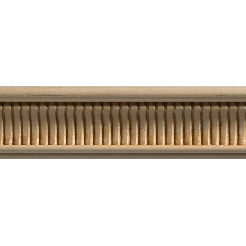 689 Chair Rail Embossed Scallop
