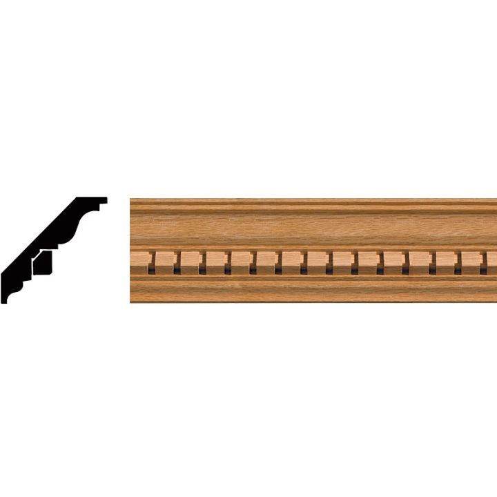 709 OAK Dentil Moulding_BULK LOT